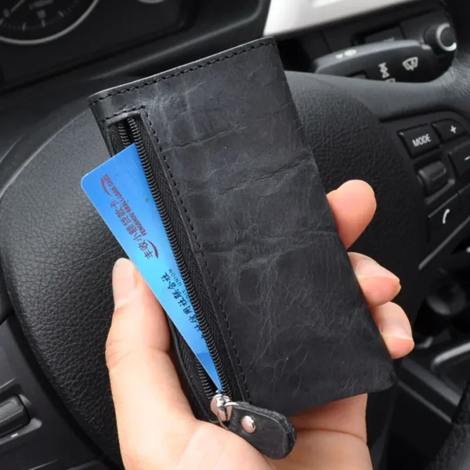 New Arrival Men Genuine Cow Leather Bag Business Car Key Wallets Fashion Women Housekeeper Key Holders