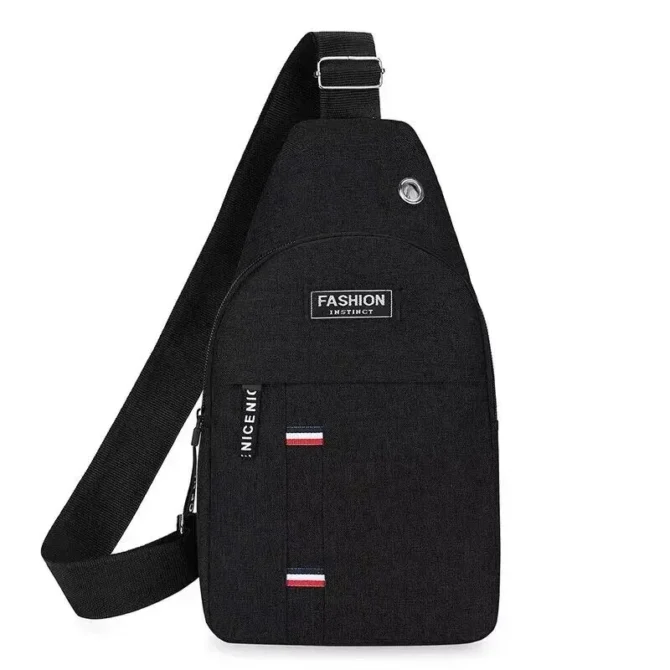 Men's Waterproof Large Capacity Fanny Pack 2025 New Adjustable Strap Outdoor Sports And Leisure Fashion Small Shoulder Bag