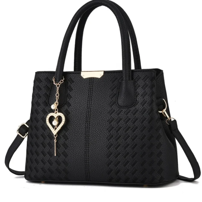 New shoulder Bag leather Women's luxury designer handbag for 2025 women European and American retro cross body Tote bags