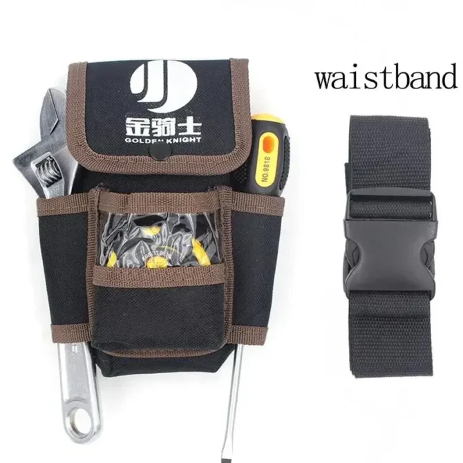 Electrician Tool Bag Waterproof Oxford Tools Kit Pockets & Waist Belt 공구벨트 ,сумка для инструментов