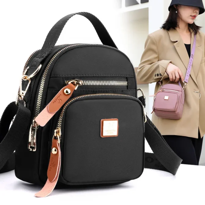New shoulder bag for women's outdoor leisure crossbody bag, simple and portable, mobile phone key coin purse tote bag bolsos