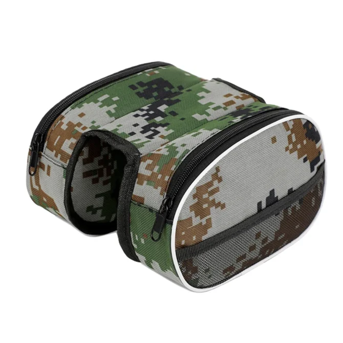 Wear Resistance Front Beam Bag Saddle Bag With Reflective Strip Storage Case Super Capacity Upper Tube Tool Bag Waterproof