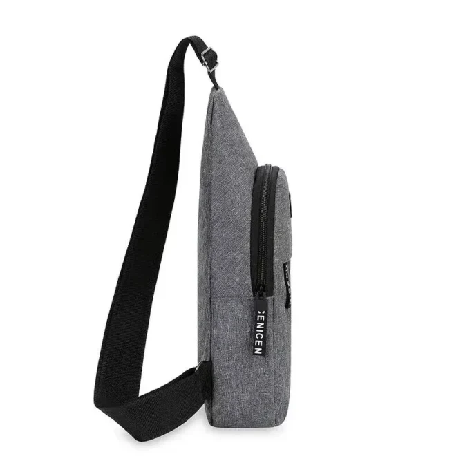 Men's Waterproof Large Capacity Fanny Pack 2025 New Adjustable Strap Outdoor Sports And Leisure Fashion Small Shoulder Bag
