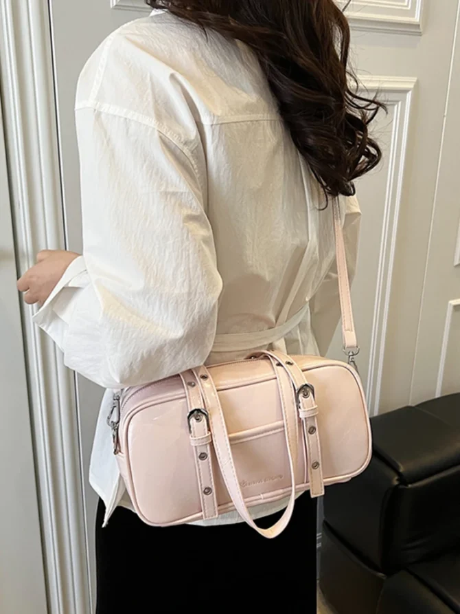 Spring Summer Fashion Commuter Shoulder Bags Women Large Capacity Travel Underarm Bag 2025 New Lady Handbags