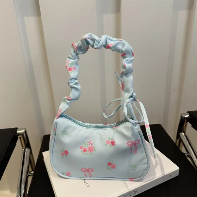 Women's shoulder bag under the arm bag lovely strawberry small square bag with a shoulder bag casual cross-body bag