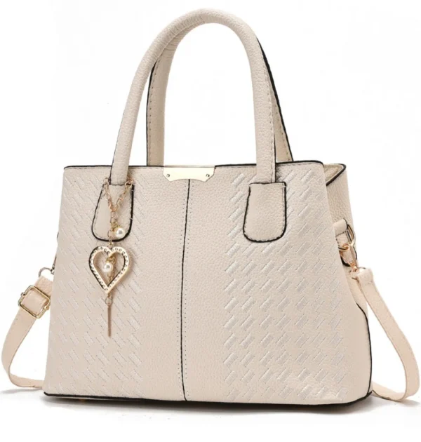 New shoulder Bag leather Women's luxury designer handbag for 2025 women European and American retro cross body Tote bags