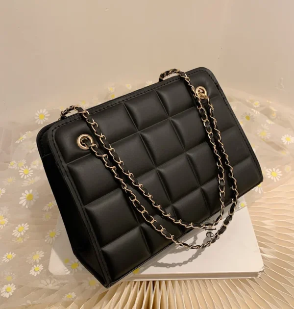 New Woman shoulder bag Large capacity Handbag for Women 2025 Lychee pattern PU Portable bucket bag ladies messenger bags