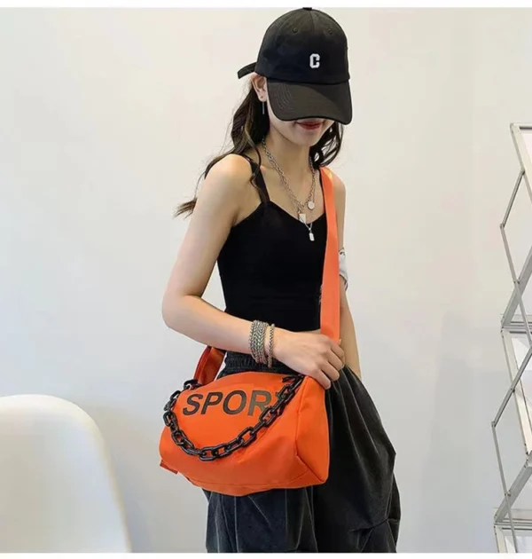 Hip Hop Boston Handbag for Women, Small Purse, Female Messenger Bag, Crossbody Bag, Casual, All-match, Pillow Shoulder Bag Fashi