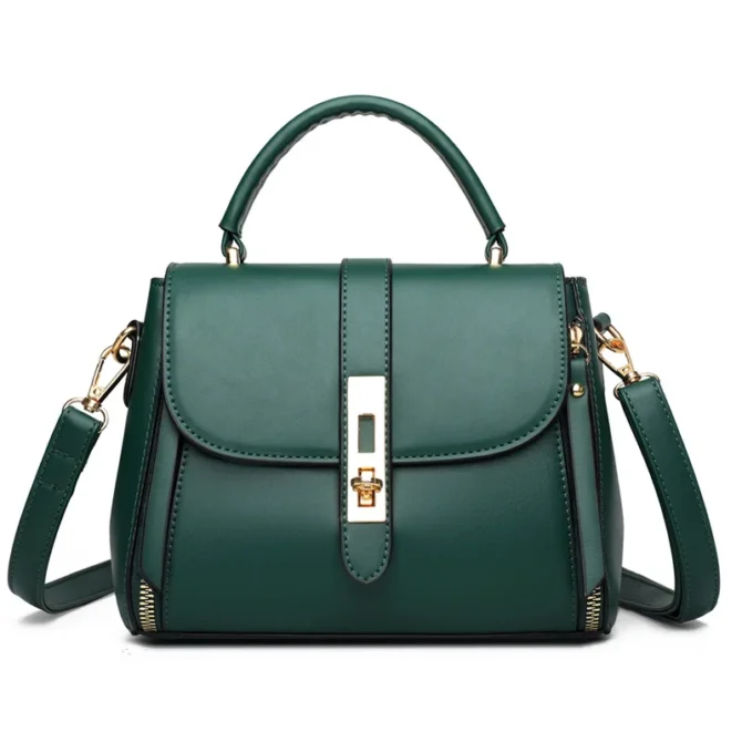 New Women's Backpack Office Women's Soft PU Leather Handbag Vintage Shoulder Bag Casual Crossbody Bag