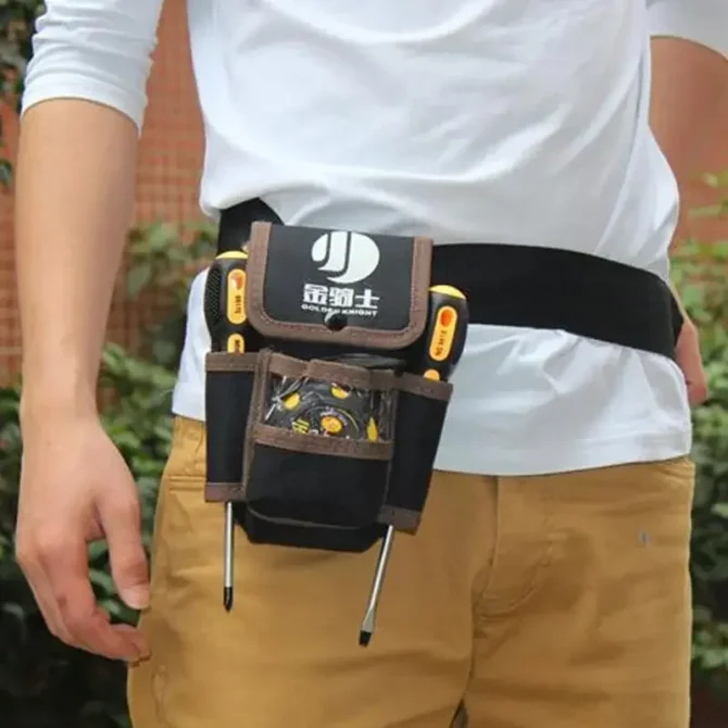 Electrician Tool Bag Waterproof Oxford Tools Kit Pockets & Waist Belt 공구벨트 ,сумка для инструментов