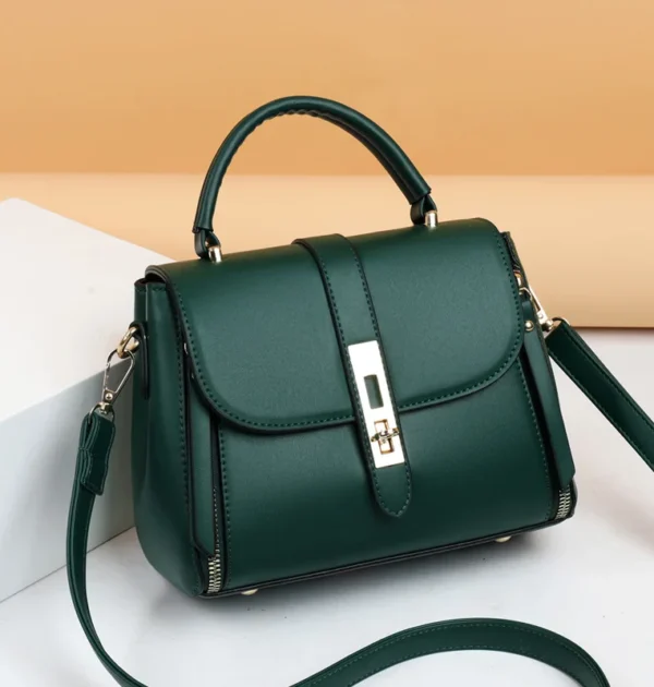New Women's Backpack Office Women's Soft PU Leather Handbag Vintage Shoulder Bag Casual Crossbody Bag