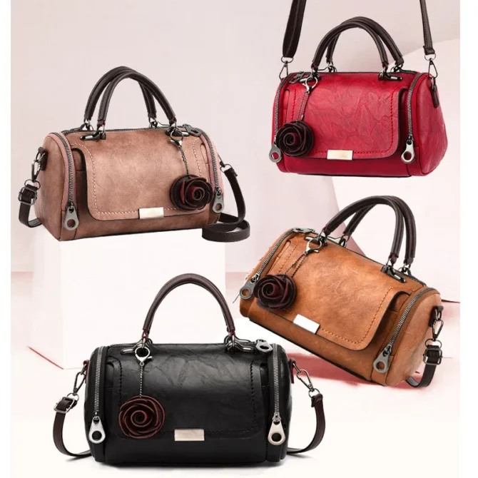 New shoulder Bag for 2025 luxury designer handbag women Handbags leather Printed monogram single shoulder straddle bag