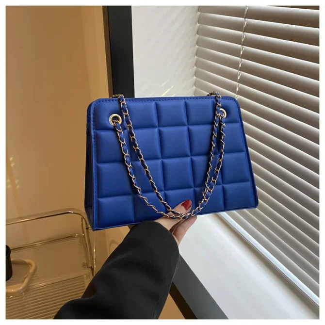 New Woman shoulder bag Large capacity Handbag for Women 2025 Lychee pattern PU Portable bucket bag ladies messenger bags