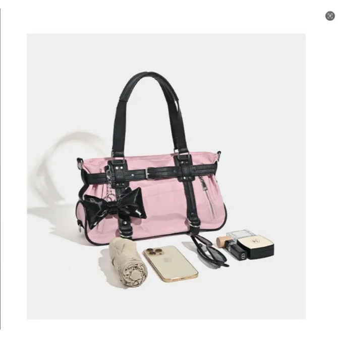 Fashion Fitness Yoga Bag 2025 Large Capacity Commuter Tote Bag Women's Shoulder Crossover Handbag Soft Handle Boston Bag
