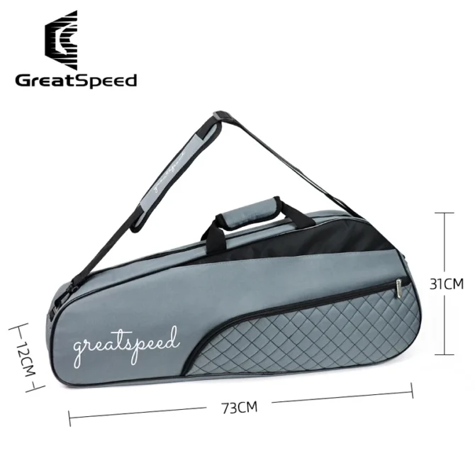 Greatspeed 3-Pack Tennis Bag, Single Shoulder Backpack, Men's and Women's Tennis Racket Bag, Badminton Racket Bag