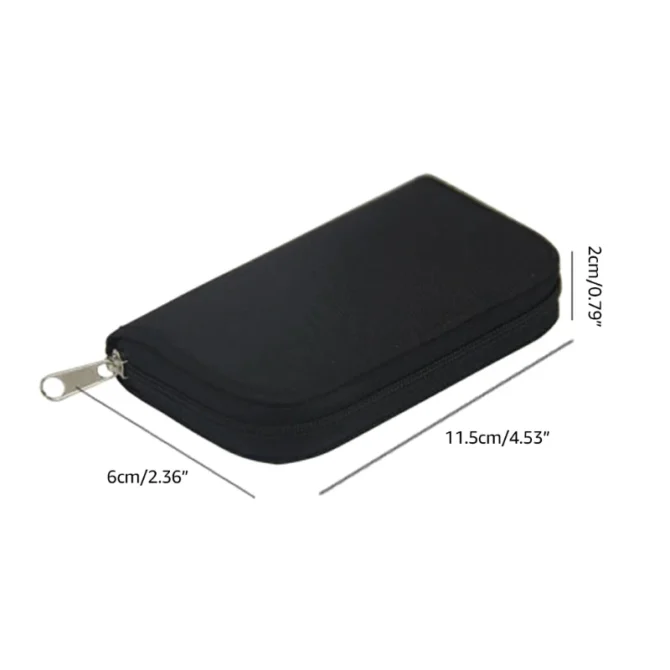 22 Slots Handy Memory Card for CASE Pouch Wallet for sd SDXC SDHC CF Compact Memory Card for Game Card Storage Travel Carrying