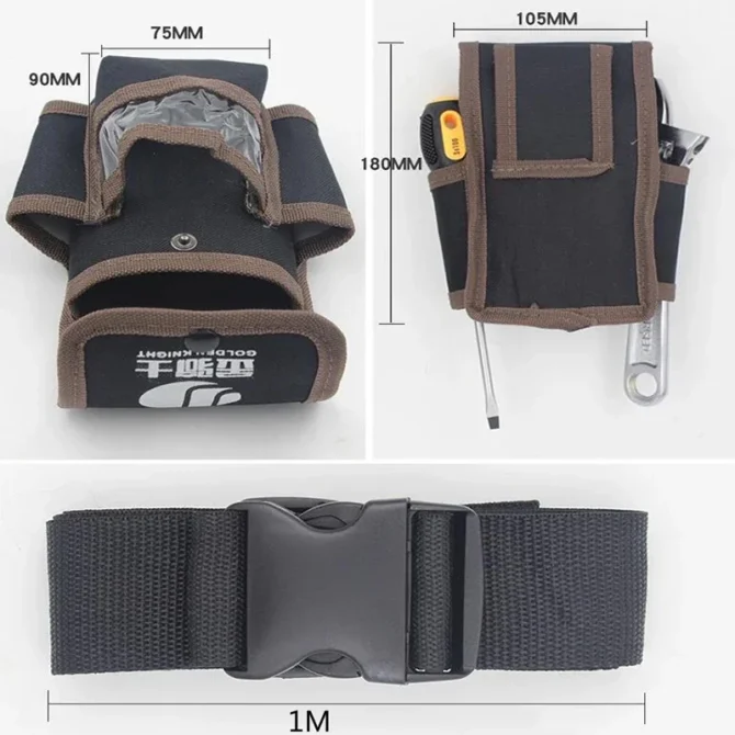 Electrician Tool Bag Waterproof Oxford Tools Kit Pockets & Waist Belt 공구벨트 ,сумка для инструментов