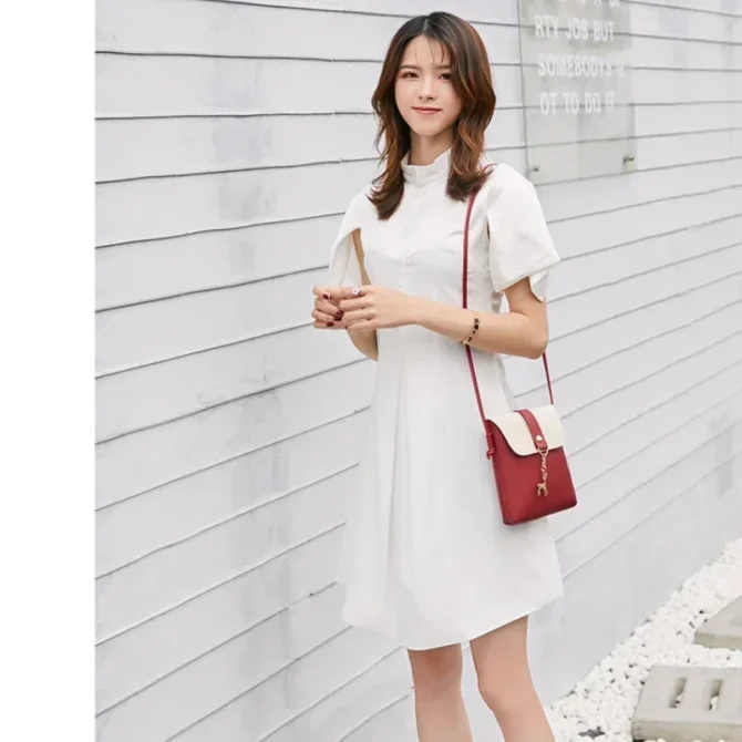 Fashion Small Shoulder Bag for Women Handbags Key Mobile Phone pouch Coin Purse Girls Personality Single Shoulder Crossbody Bag